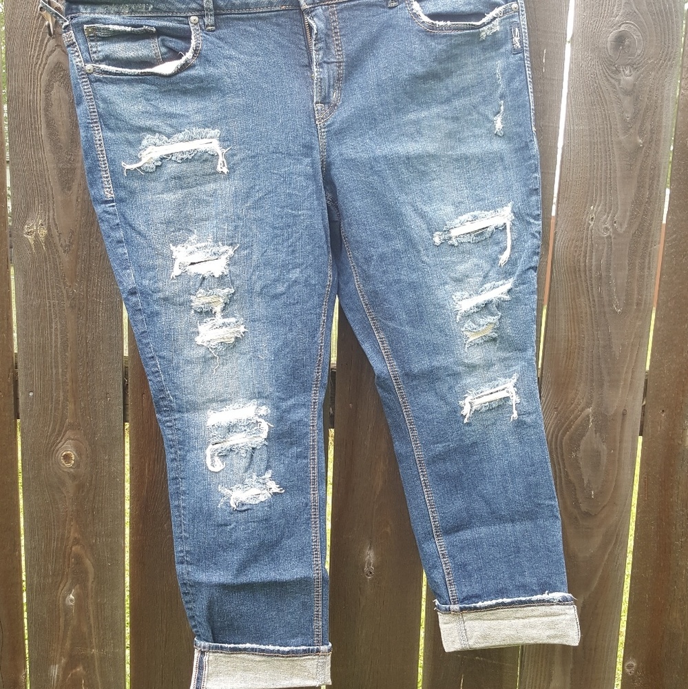 Silver jeans